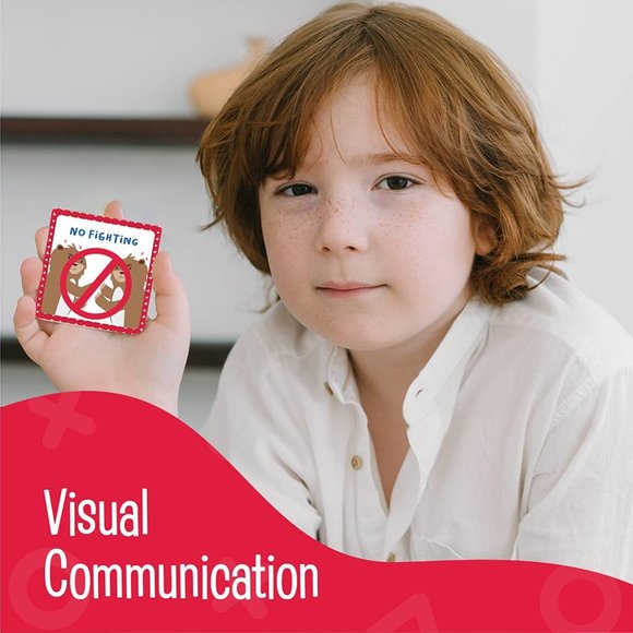 Best Behavior Flash Cards - Visual Schedule for Kids with Autism - Picture 4 of 7